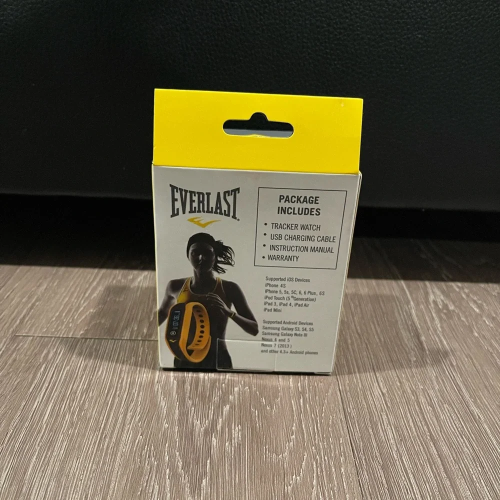 Everlast TR3 Waterproof Bluetooth Fitness Activity Tracker Watch